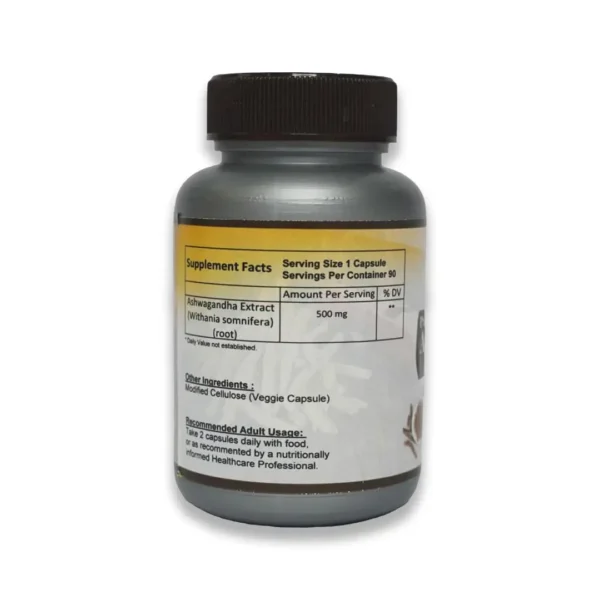 Ashwagandha Root Extract, Purified - Stress, Hormone & Immune Support - Image 2