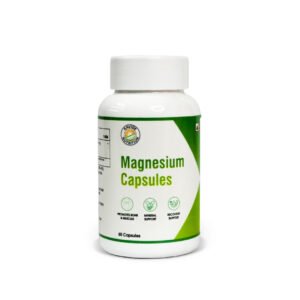 Magnesium Capsules - Essential Mineral Support for Muscle, Bone & Recovery Health