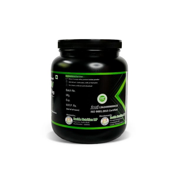 Pea Protein Isolate - Pure Plant Protein for Muscle Strength & Endurance - Image 3