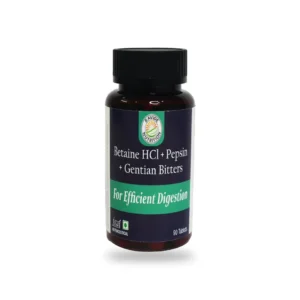 Betaine HCl + Pepsin + Gentian Bitters - Digestive Support Formula