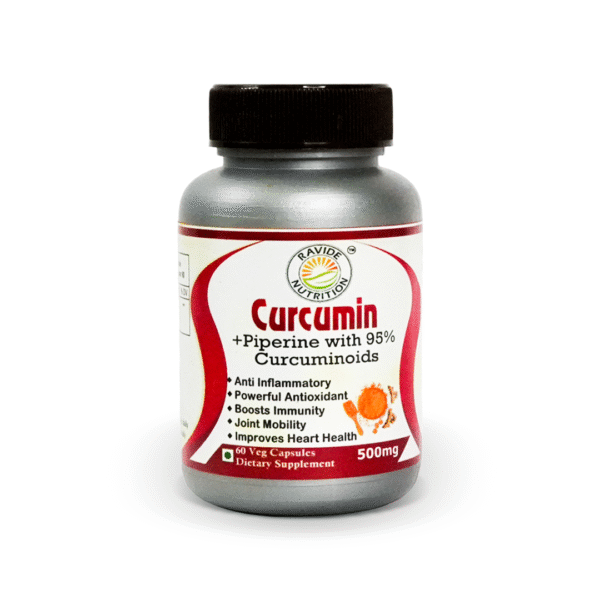 Curcumin + Piperine – Natural Inflammation Support & Immunity Booster