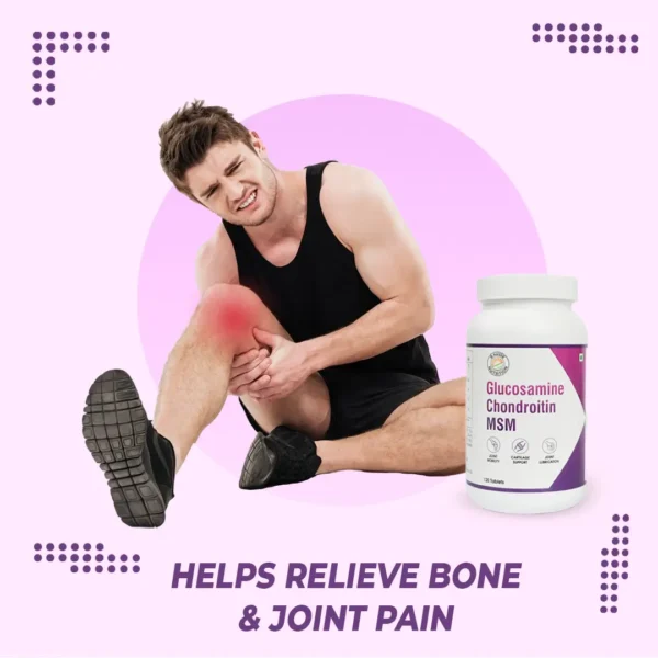 Glucosamine Chondroitin MSM - Triple Action Formula for Joint Comfort, Flexibility & Support - Image 5